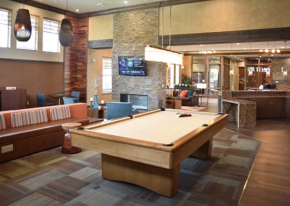 Billiards Table Billiards Table at Arbours at Crown Point, Ocoee, Florida
