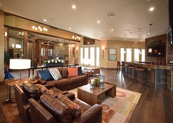 Community Room at Arbours at Crown Point, Ocoee, FL