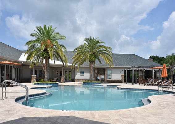 Sparkling Pool at Arbours at Crown Point, Ocoee, FL, 34761