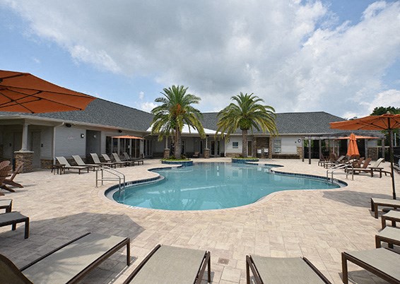 Resort Style Pool at Arbours at Crown Point, Florida