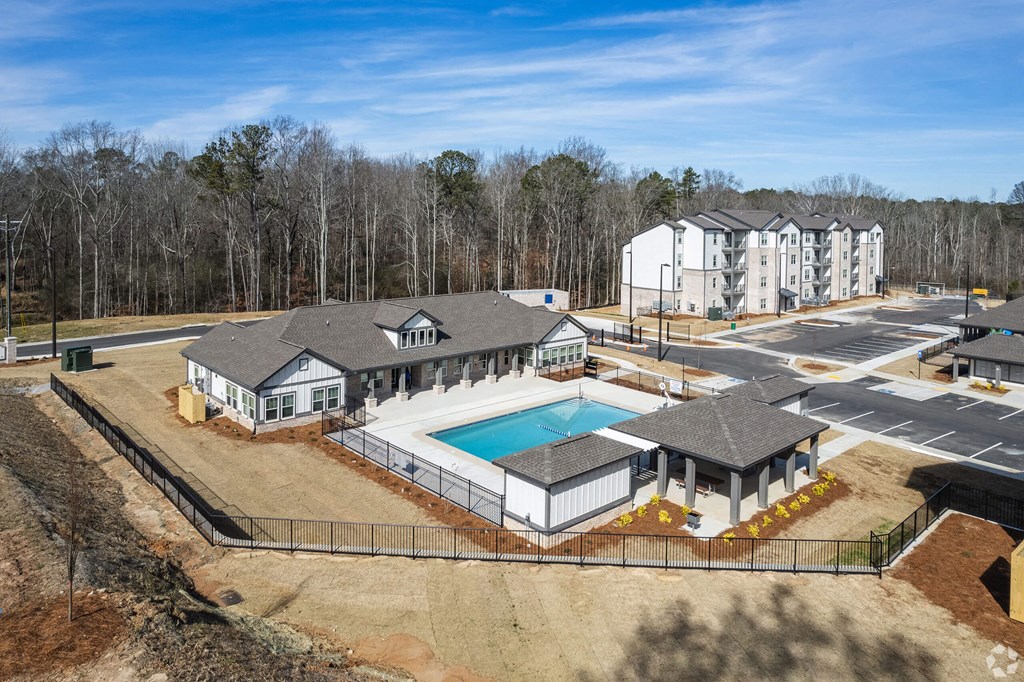 Aerial Community View at Arbours at Villa Rica, LLC, Villa Rica
