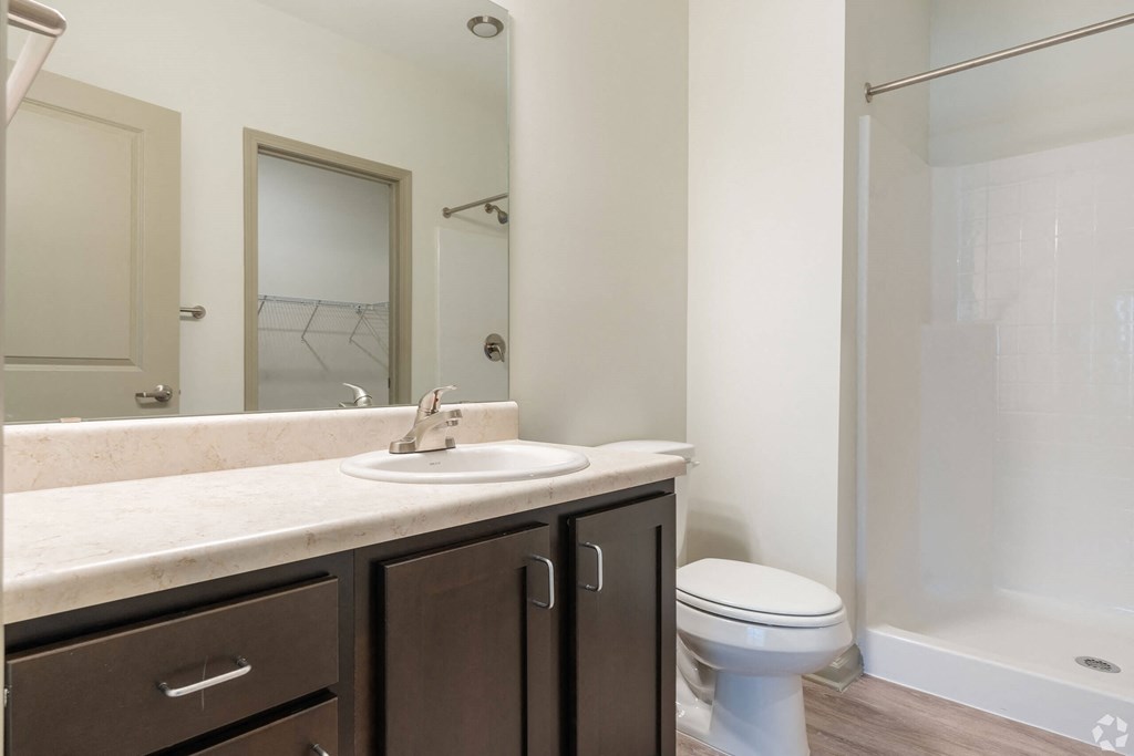 Bathroom With Bathtub at Arbours at Villa Rica, LLC, Villa Rica, GA