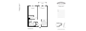 a floor plan of a house with floor plans of different rooms