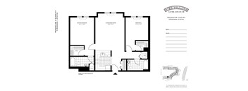 1127 SF Floor Plan at Pier Village Apartments, Long Branch, 07740