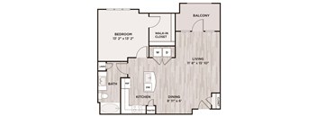 1BR 1BA_840 SF at Fifty02 Westover Hills, San Antonio