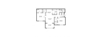 2 bed 2 bath B at Ansley Walk, Lafayette, Louisiana