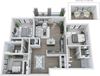 3BR 2BA (1245 SF)