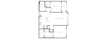 2Bed 2Bath_D at The Addison, Baton Rouge, 70836