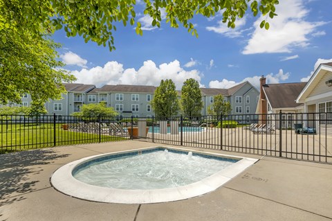Hot Tub at The Apartments at Wellington Trace, Maryland