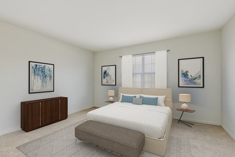 Bedroom at The Apartments at Canterbury, Rosedale, MD