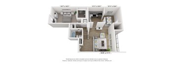 the outlook floor plan  woodland commons apartments