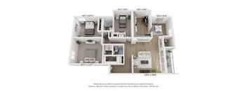 a 1 bedroom floor plan  summit  460 sq ft