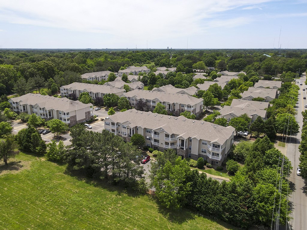 Villas at Cordova Aerial