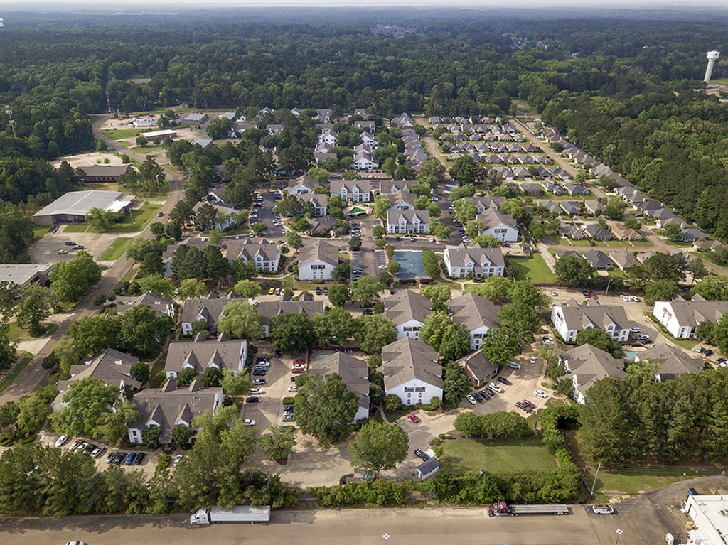Aerial at Crosswinds Apartments, Pearl, 39208