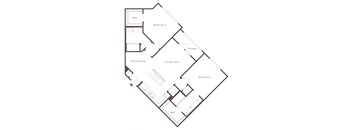 2Bed 2Bath_F at The Addison,Louisiana
