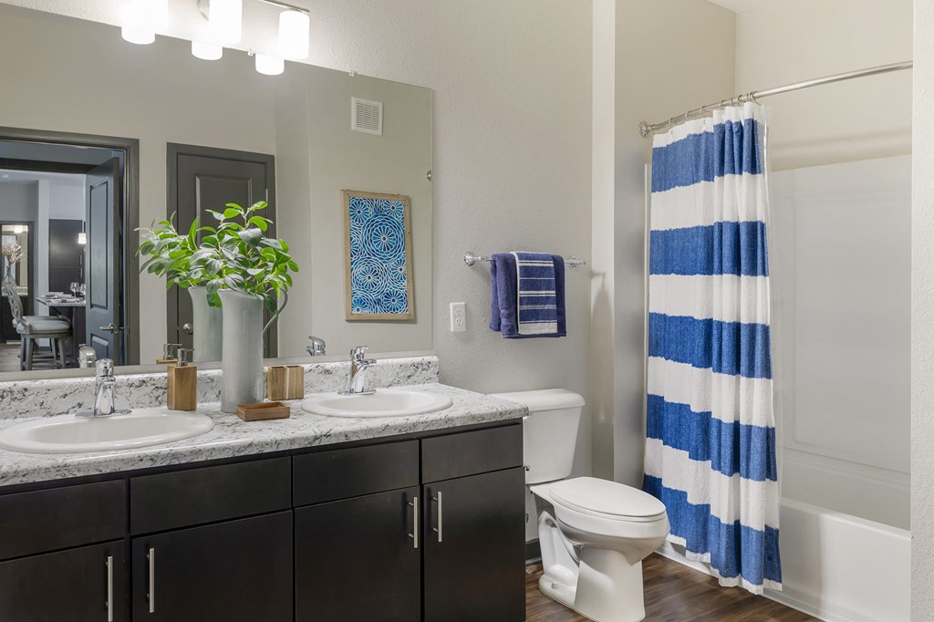 Luxurious Bathroom at The Villas at Germantown, Memphis, TN