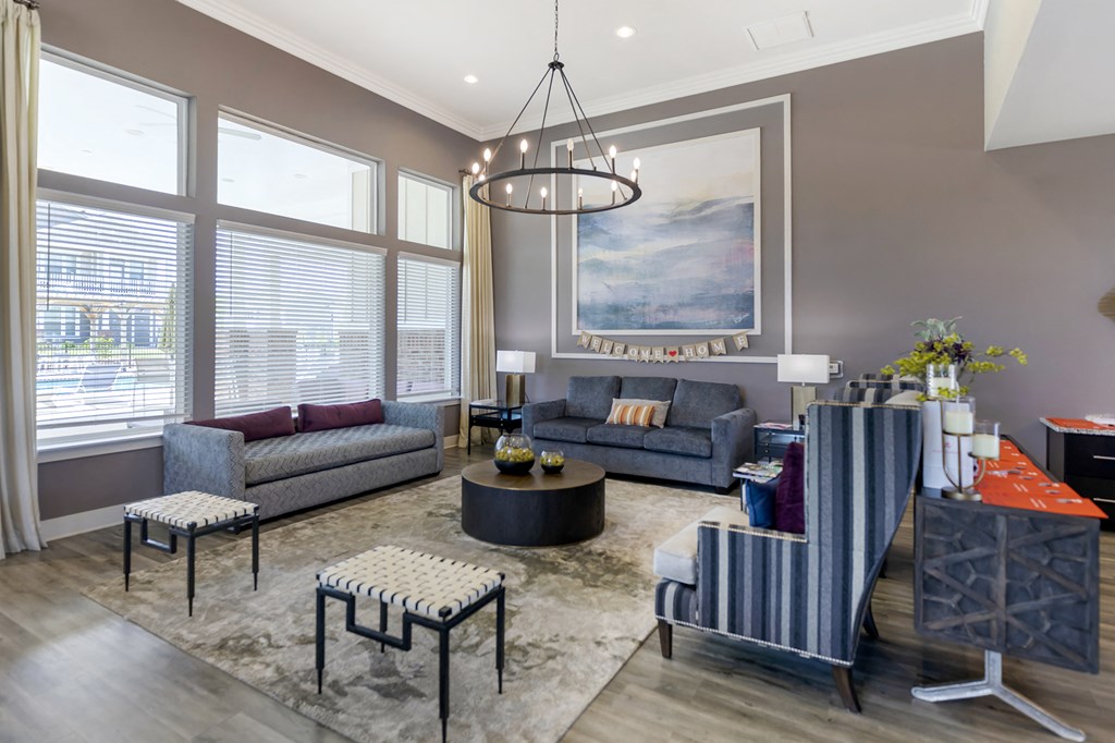 Community Clubroom at The Villas at Germantown, Memphis, TN