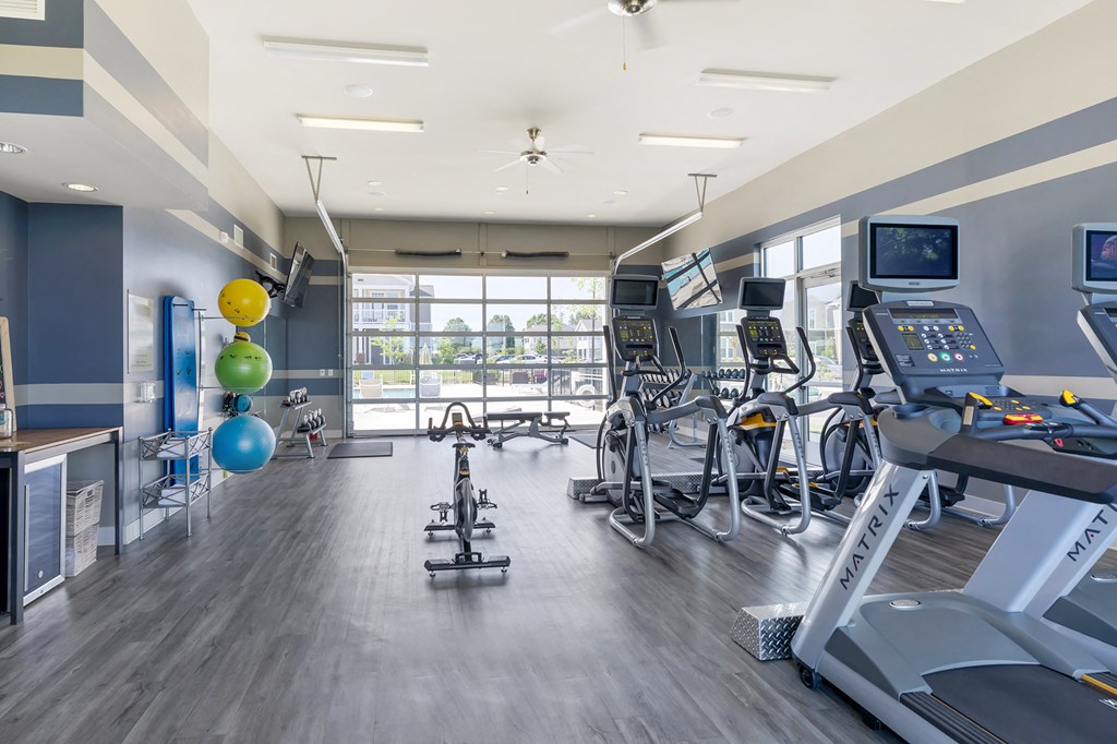 Fitness Studio at The Villas at Germantown, Memphis, TN, 38125