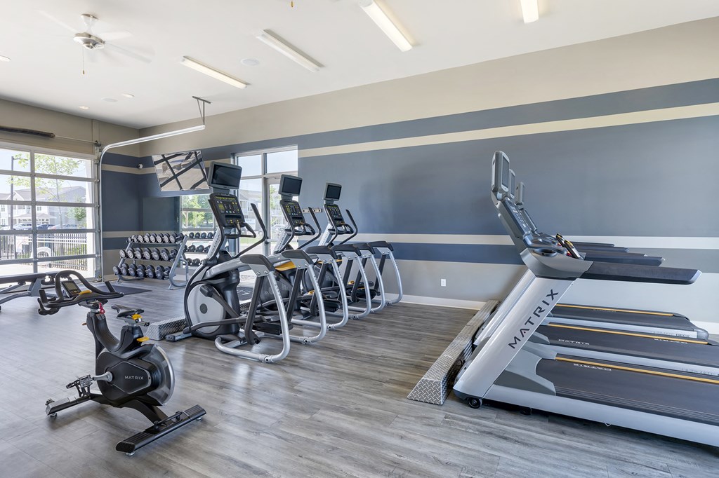 Modern Fitness Center Modern Fitness Center at The Villas at Germantown, Memphis, TN