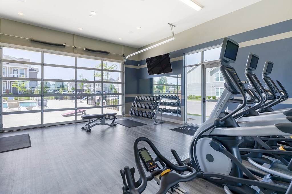 Fitness Center at The Villas at Germantown, Memphis, 38125