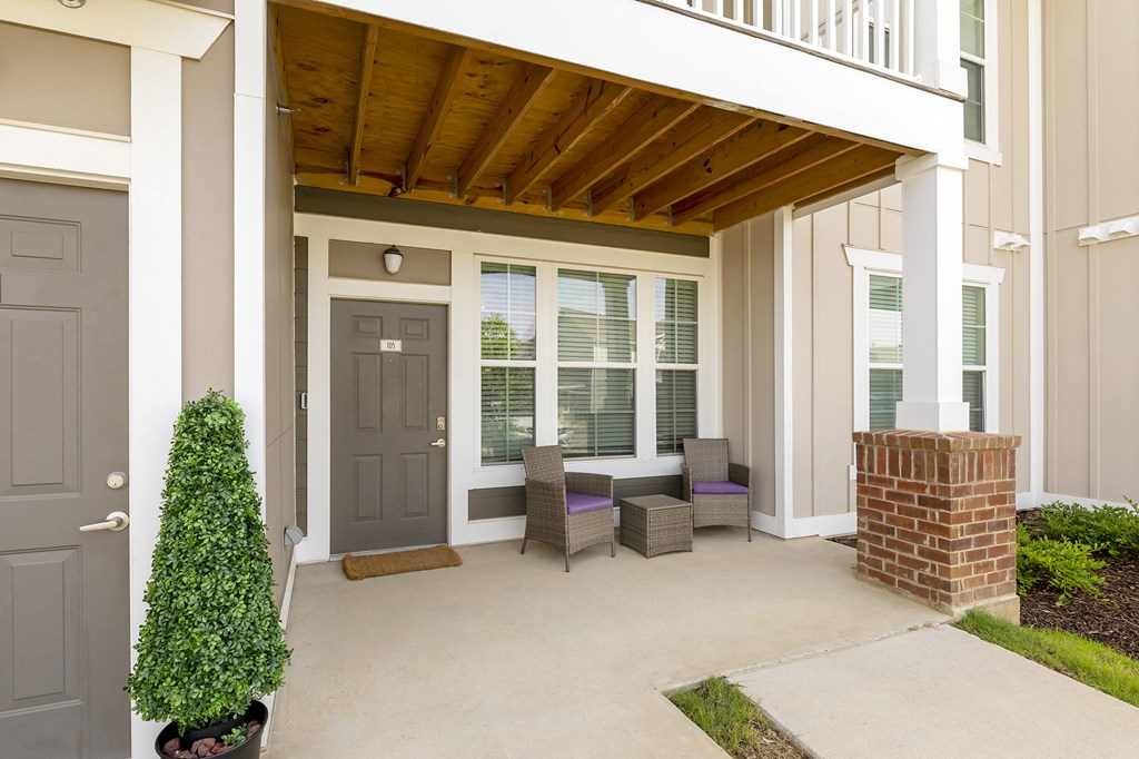 Patio at The Villas at Germantown, Tennessee, 38125