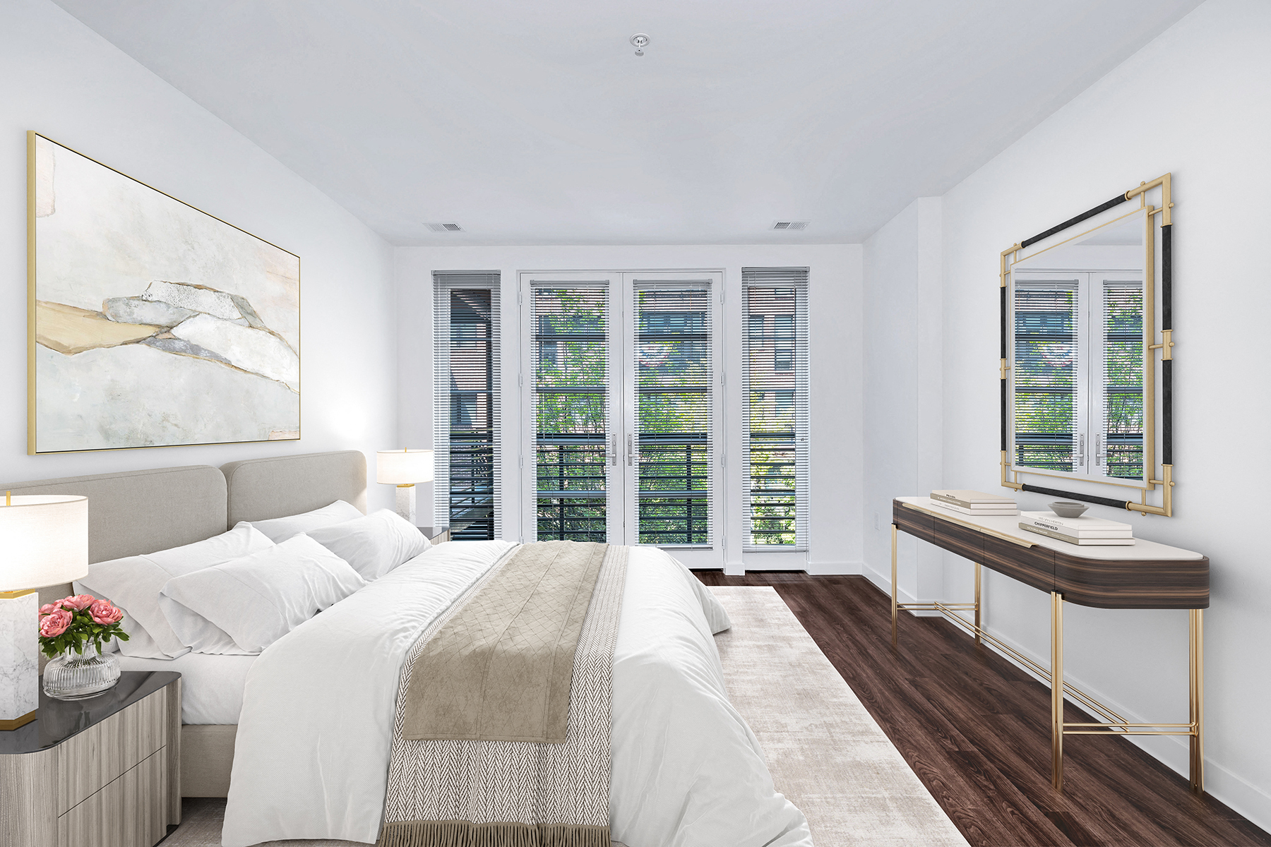 Bedroom at The Glover House, Washington, DC