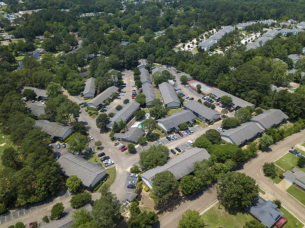 Aerial at Lakeshore Landing Apartments, Ridgeland