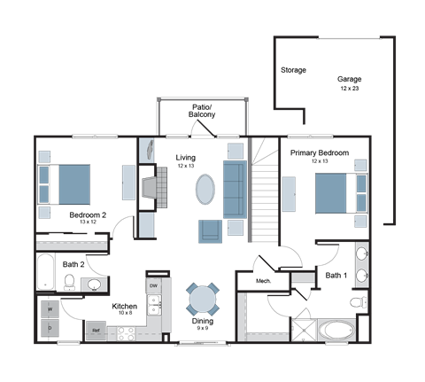 100 Greenbrier Way 1-3 Beds Apartment for Rent - Photo Gallery 38