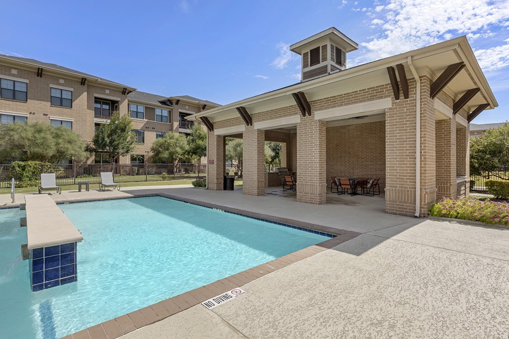 Crystal Clear Swimming Pool at Mansfield on the Green, Milwaukie, TX, Texas