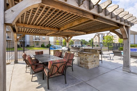 Outdoor Grill Station at North Creek, Mississippi