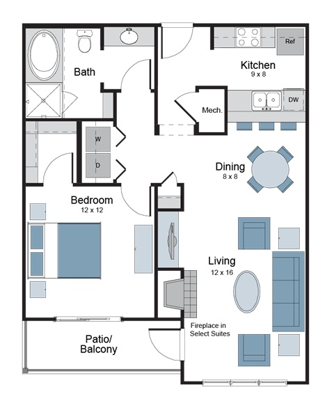 100 Greenbrier Way 1-3 Beds Apartment for Rent - Photo Gallery 35