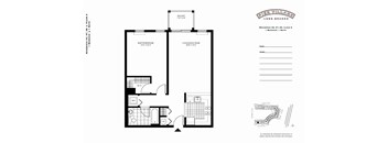 A floor plan for a property located at Pier Village Long Branch.