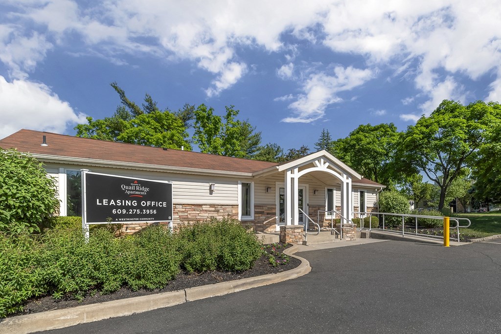 the leasing office at Quail Ridge, New Jersey, 08536