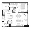 1BR 1BA (A08 - 949 SF)
