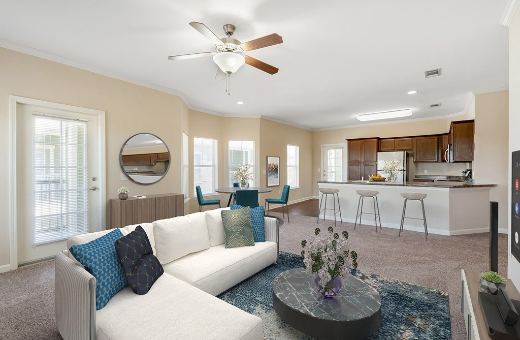 Reflections of Island Park Living Room