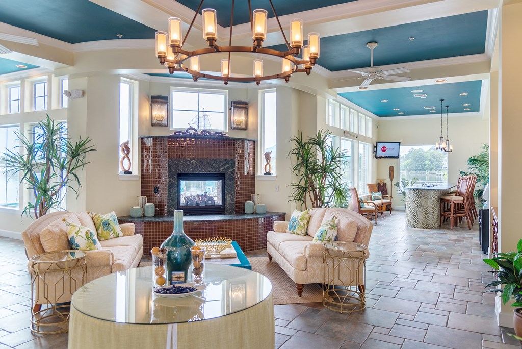 Bedroom at River House Apartments, Virginia