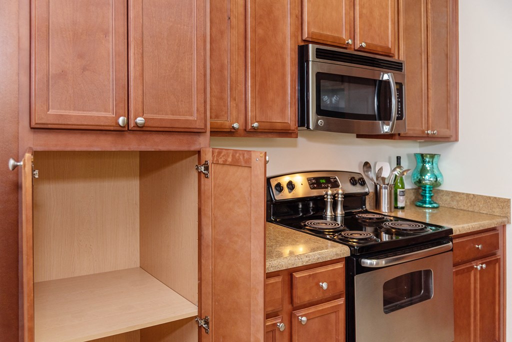 Cabinets at River House Apartments, Norfolk, VA, 23504