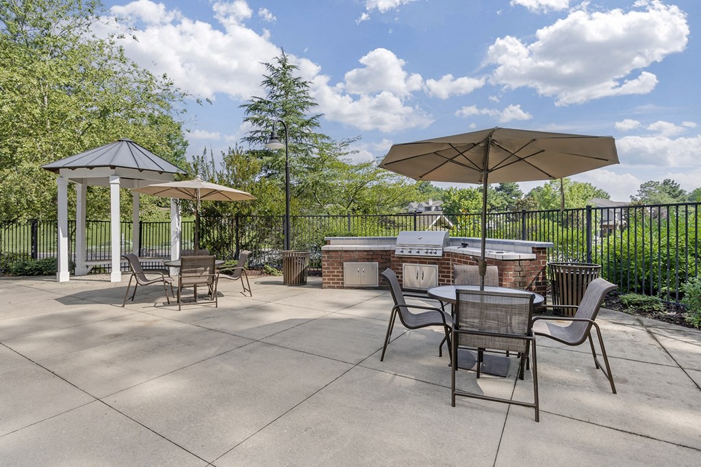 Grill Area at Spotswood Commons, Virginia, 23188