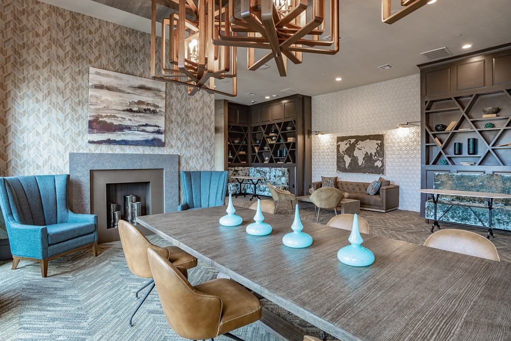 Bright Clubroom at Stone Loch Apartments, Tomball, TX 77375