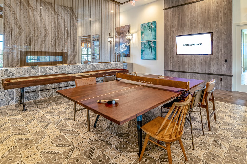 Clubhouse at Stone Loch Apartments,Tomball, Texas