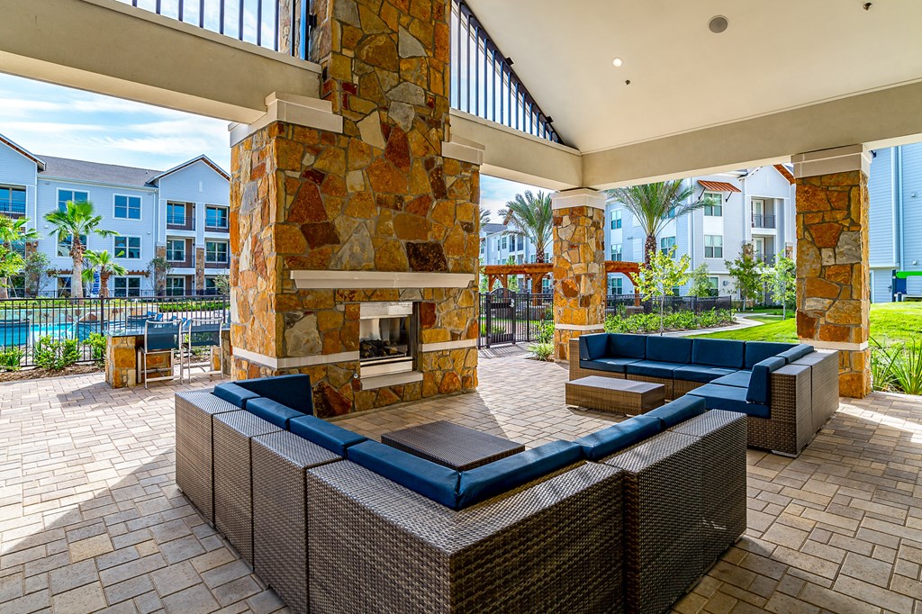 Common Lounge Area at Stone Loch Apartments,Tomball, Texas