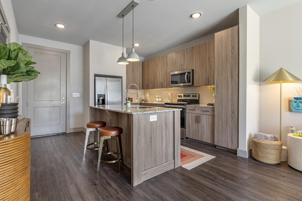 Amazing kitchens with modern appliances at The Cosmopolitan, Tulsa, Oklahoma