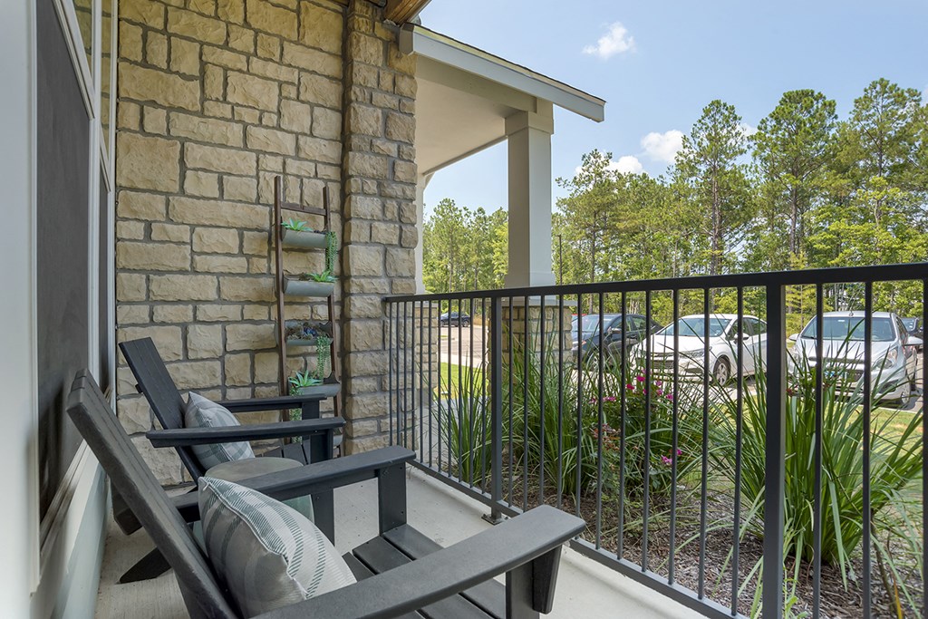Balcony at The Mason at Fremaux Park, Slidell 70458