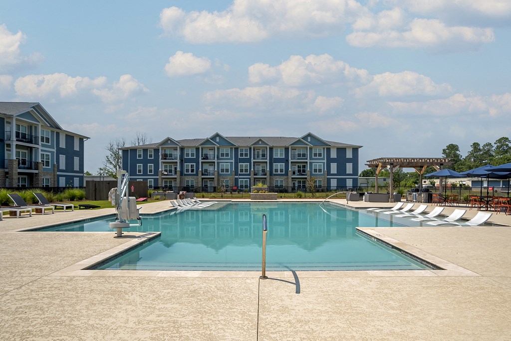 Swim at The Mason at Fremaux Park, Slidell, Louisiana