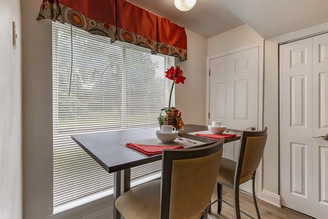Elegant Dining Room at The Apartments at The Sycamores, Reston, VA