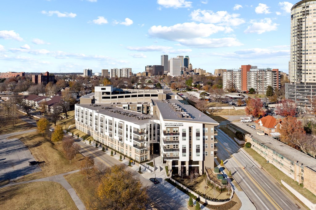 City aerial view at The Cosmopolitan, Oklahoma , 74119