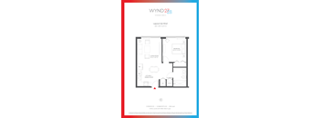 W27 - 1BR 1BA_616 SF - A3 at WYND 27 & WYND 28, Miami, FL, Florida , 33127