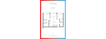 W27 - 2BR 2BA_894 SF at WYND 27 & WYND 28, Miami, FL