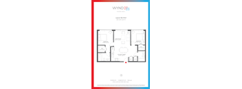 W27 - 2BR 2BA_924 SF at WYND 27 & WYND 28, Miami, FL, Florida