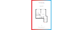 W28 - 1BR 1BA_571 SF at WYND 27 & WYND 28, Miami, FL, Florida